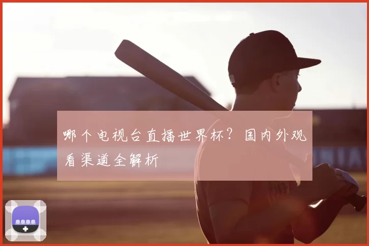 哪个电视台直播世界杯?国内外观看渠道全解析